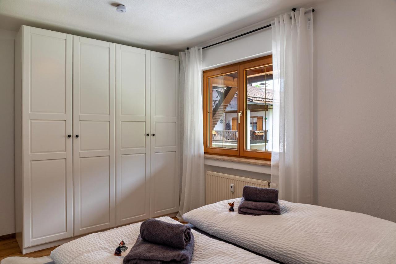 Alpblick Apartment Alpspitze جارمش بارتنكيرشن المظهر الخارجي الصورة