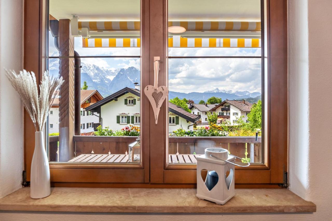 Alpblick Apartment Alpspitze جارمش بارتنكيرشن المظهر الخارجي الصورة