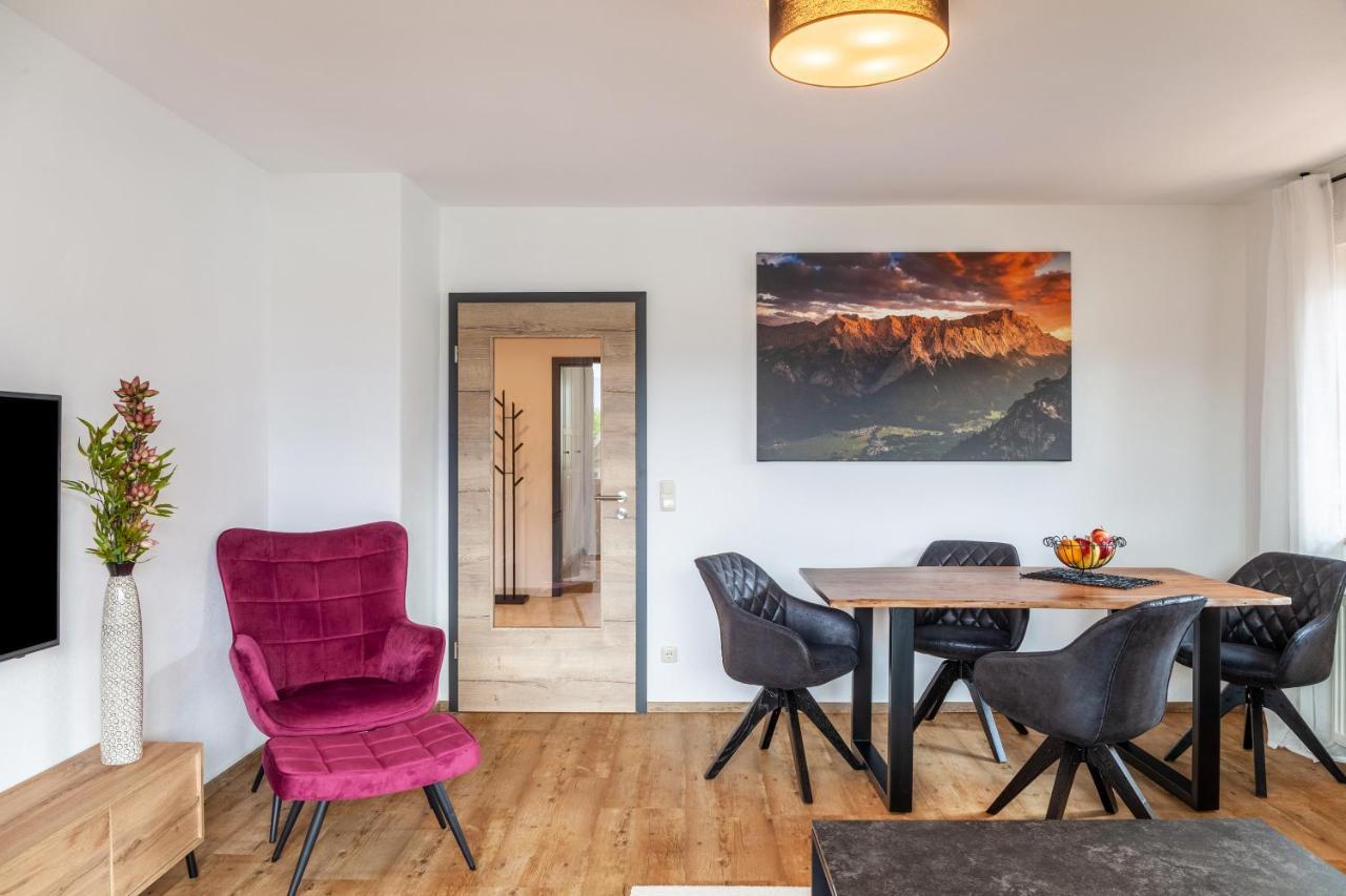 Alpblick Apartment Alpspitze جارمش بارتنكيرشن المظهر الخارجي الصورة
