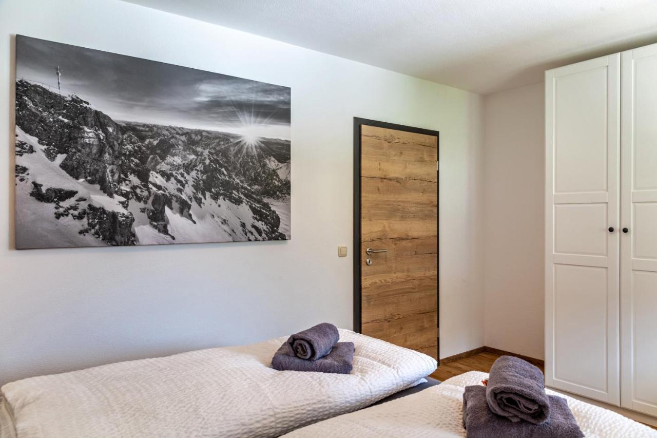 Alpblick Apartment Alpspitze جارمش بارتنكيرشن المظهر الخارجي الصورة